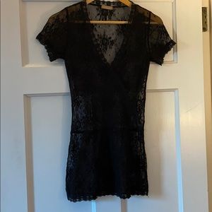 Lace dress (sheer)